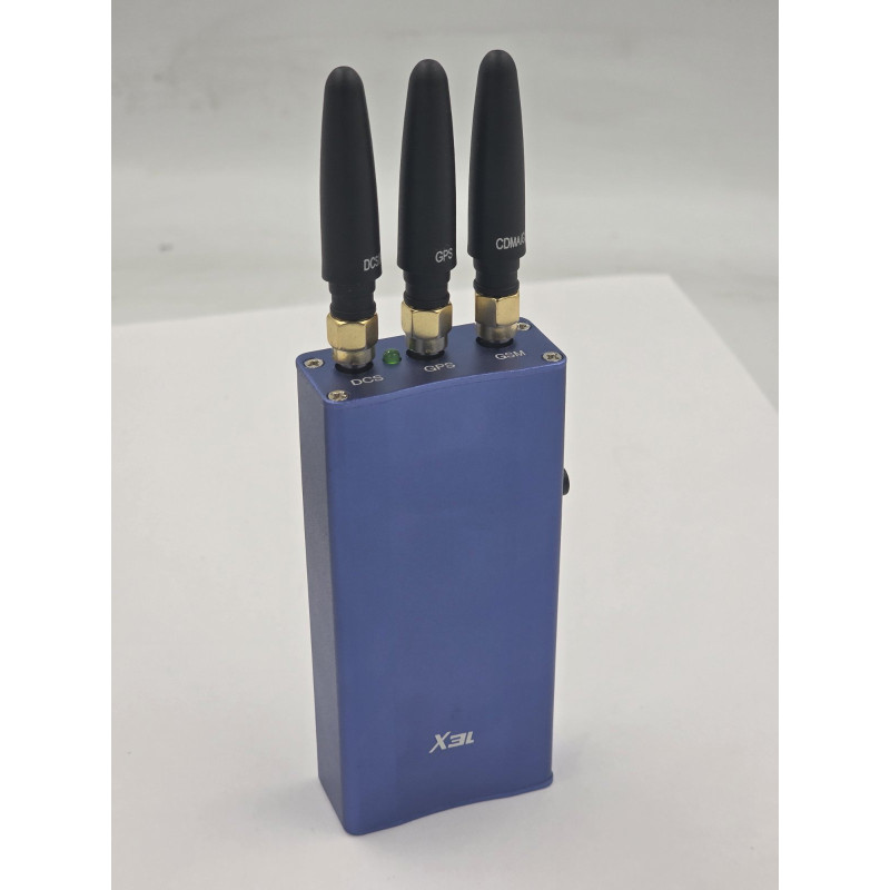 Портативна глушилка GPS,GSM,CDMA,DCS з вбудованим акумулятором|новинка 2025|X3L