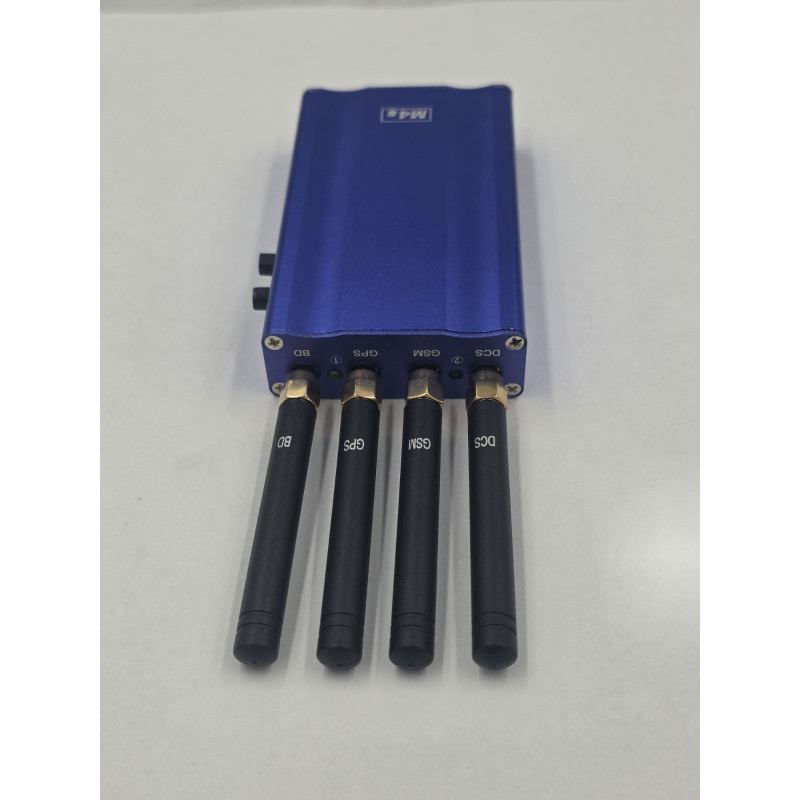  Портативна глушилка сигналів GSM, 2G, 3G, 4G/BD/GPS на 4 канали