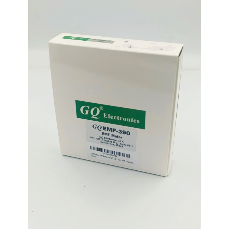 GQ EMF-390 – портативний цифровий детектор ЕМП