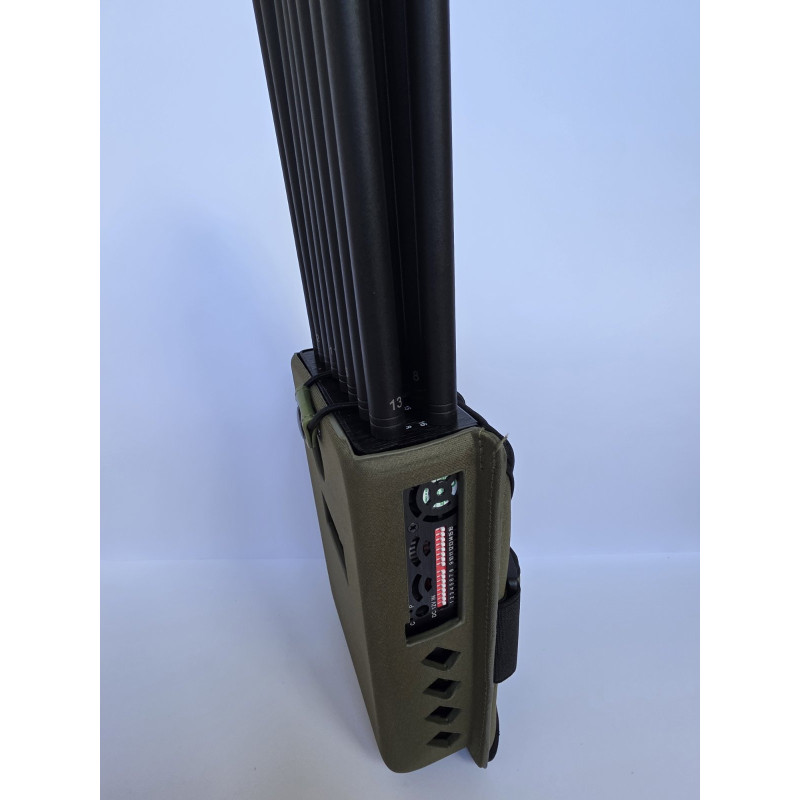 Глушилка на 18 каналів усіх видів сигналу 18ВТ GSM / DCS / 3G / 4G / GPS / Wifiglonass / Lojack / CDMA / RC / UHF / WiFi5.8G