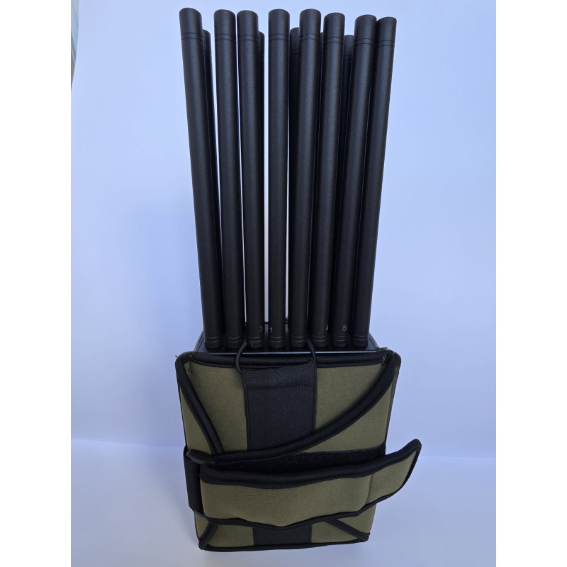 Глушилка на 18 каналів усіх видів сигналу 18ВТ GSM / DCS / 3G / 4G / GPS / Wifiglonass / Lojack / CDMA / RC / UHF / WiFi5.8G