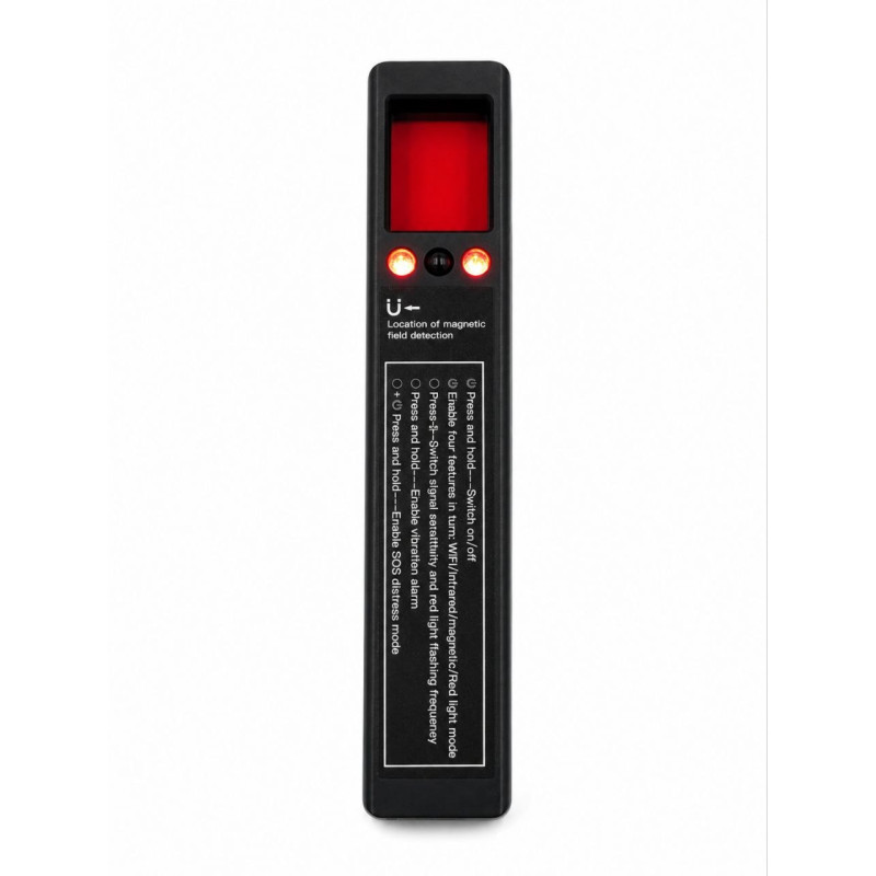 Портативний детектор прихованих камер та прослушки Smart Detector 6in1 для пошуку GPS-трекерів і бездротових сигналів