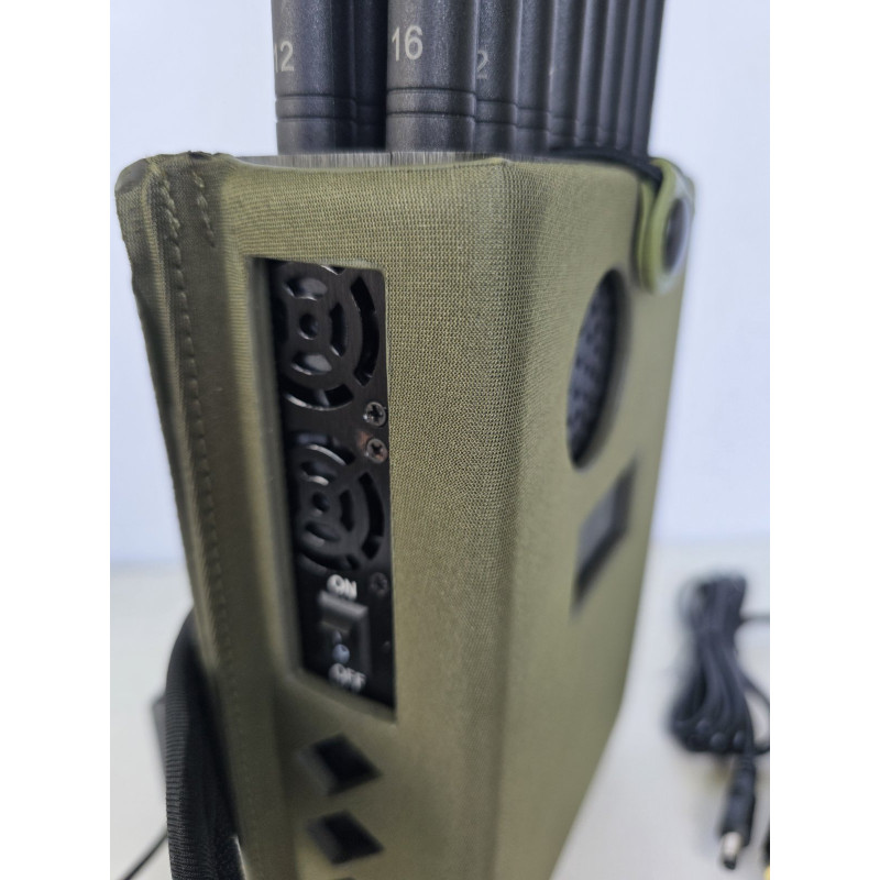 Портативна 16-канальна глушилка GPS, GSM, Wi-Fi, 3G, 4G та 5G