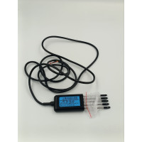 Промышленный датчик почвы 7-в-1 RS485 Modbus RTU для измерения влажности, температуры, pH, EC и NPK