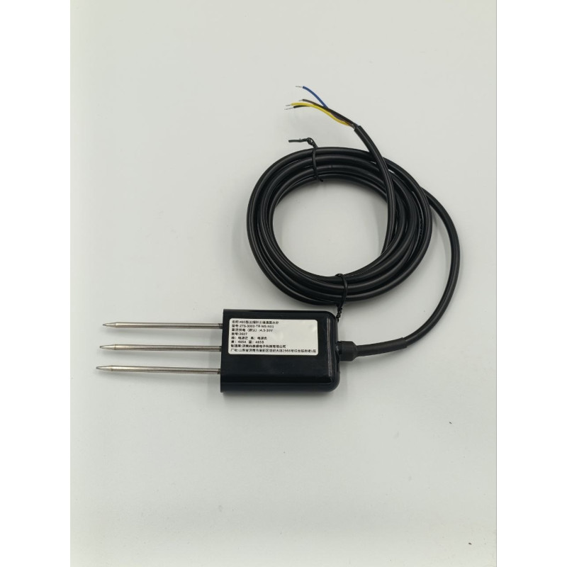 Промисловий датчик температури та вологості ґрунту Zhaotaisheng ZTS-3000-TR-WS-N01, RS485 Modbus RTU, IP68, 4,5–30 В