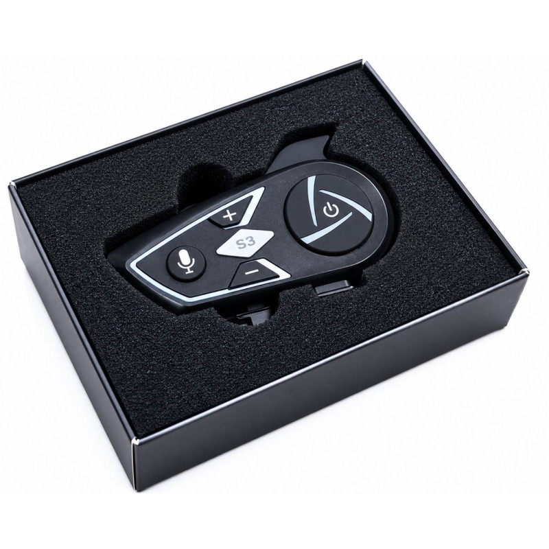 Bluetooth мотогарнітура S3 Rider Connect для шолома з Intercom, шумозаглушенням та підтримкою смартфона
