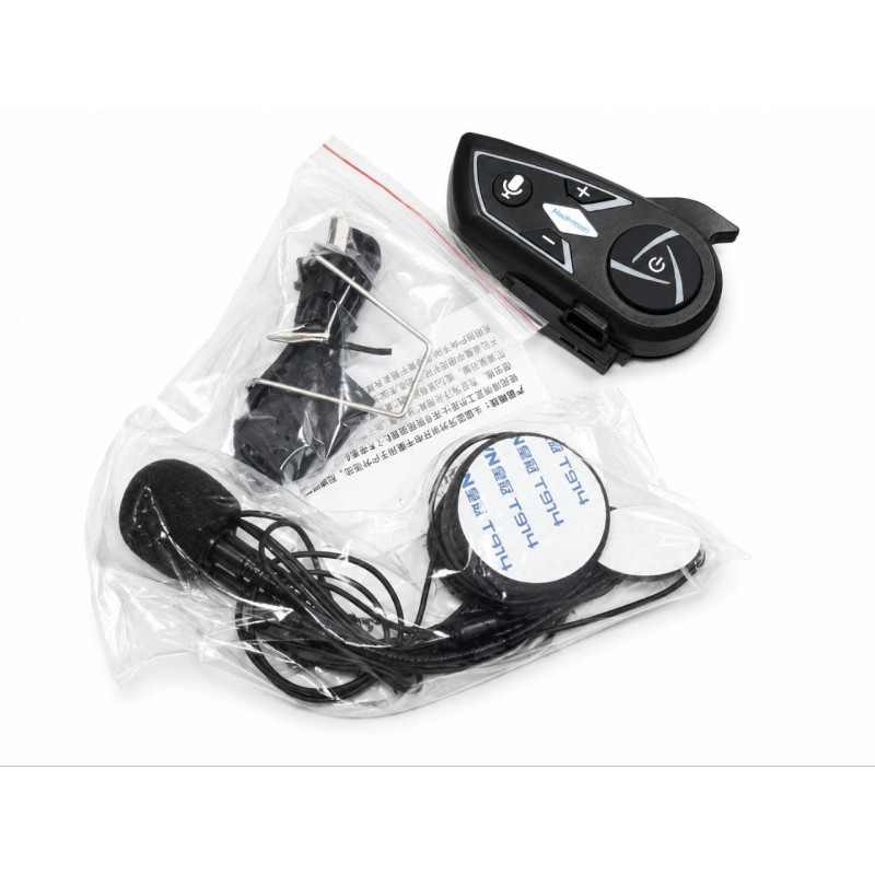 Bluetooth мотогарнітура S3 Rider Connect для шолома з Intercom, шумозаглушенням та підтримкою смартфона