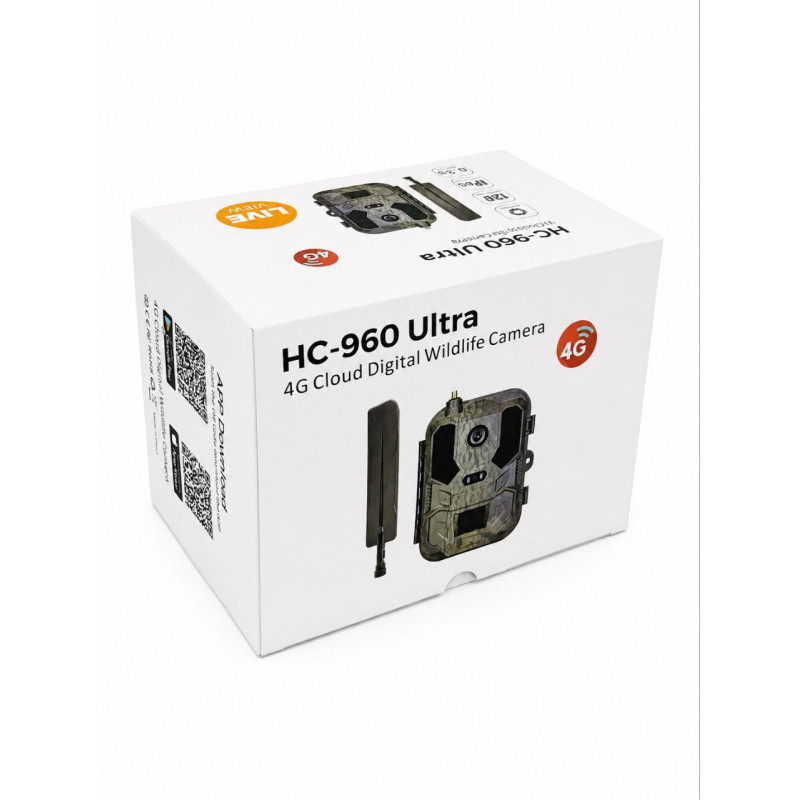 4G камера спостереження HC-960 Ultra з онлайн-переглядом через APP, 4K, 120MP, нічне бачення та IP65