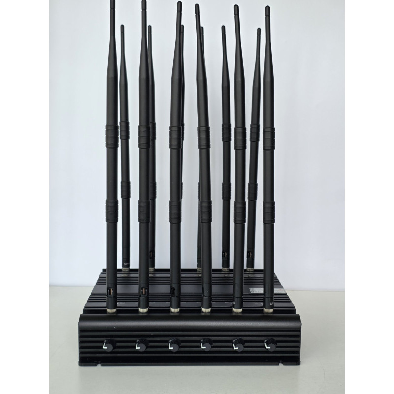 Мощный стационарный глушитель для сигналов CDMA, GSM, DCS, PCS, GPS, LOJACK, VHF, UHF, WiFi, 3G и 4G