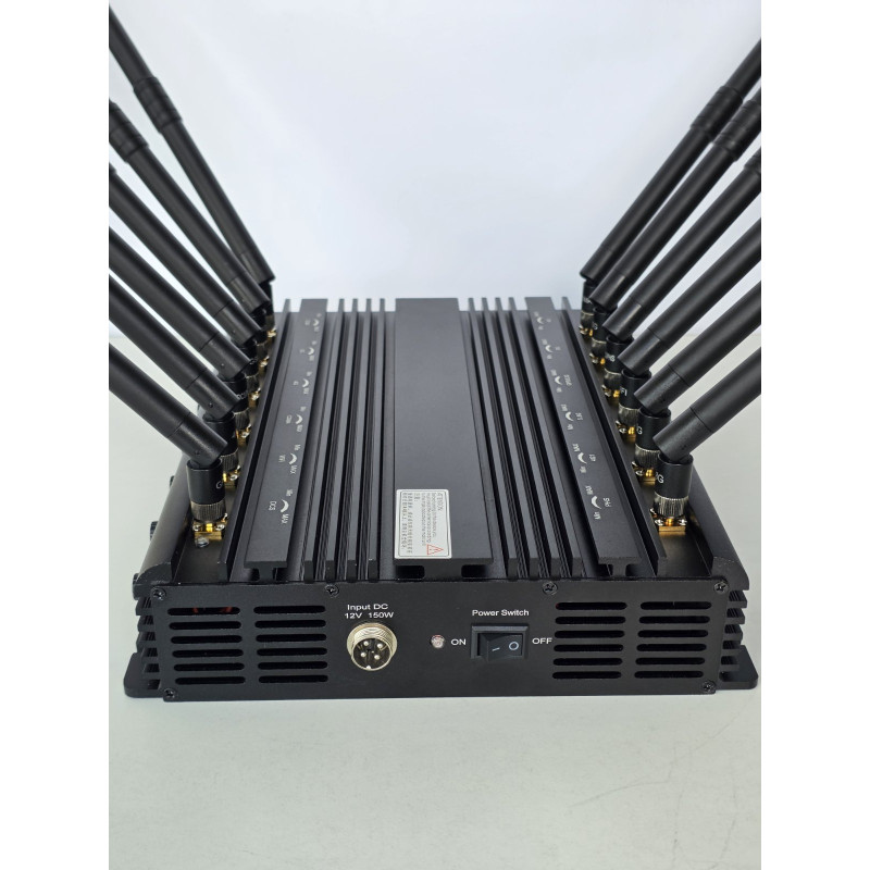 Мощный стационарный глушитель для сигналов CDMA, GSM, DCS, PCS, GPS, LOJACK, VHF, UHF, WiFi, 3G и 4G