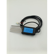 Промисловий датчик ґрунту 8-в-1 RS485 Modbus RTU — вологість, температура, pH, EC, NPK та родючість, IP68