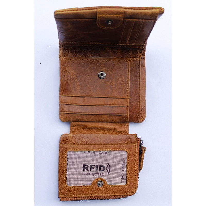 RFID гаманець із захистом від сканування карт | Екрануючий гаманець для банківських карт і документів