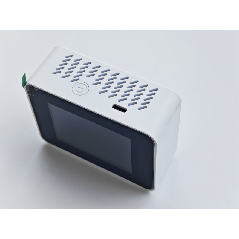Монітор якості повітря 6 в 1 з датчиками CO2, PM2.5, TVOC, температури та вологості