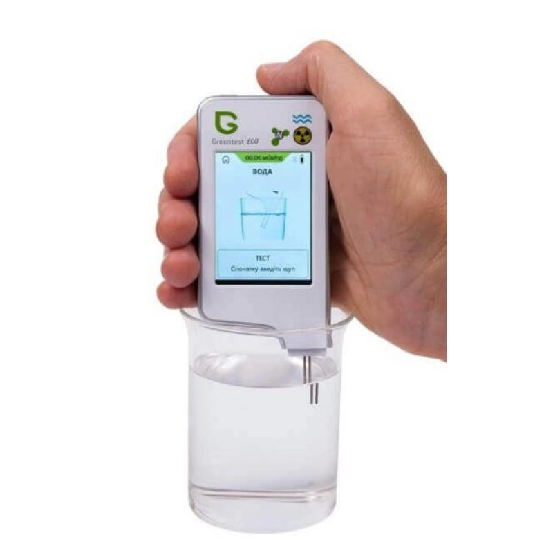 Екотестер Greentest ECO 6T – нітрат-тестер, дозиметр та вимірювач жорсткості води 3-в-1