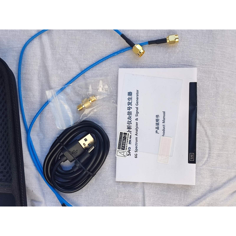 SA6 Spectrum Expert: Портативний аналізатор діапазону 6.2 ГГц