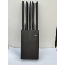 Портативна глушилка стільникового зв'язку "Хижак про 10Вт" GSM,GPS 4G, 3G, 5.8G, DCS, Wi-Fi, GPS L1/L2/L3/L4/L5