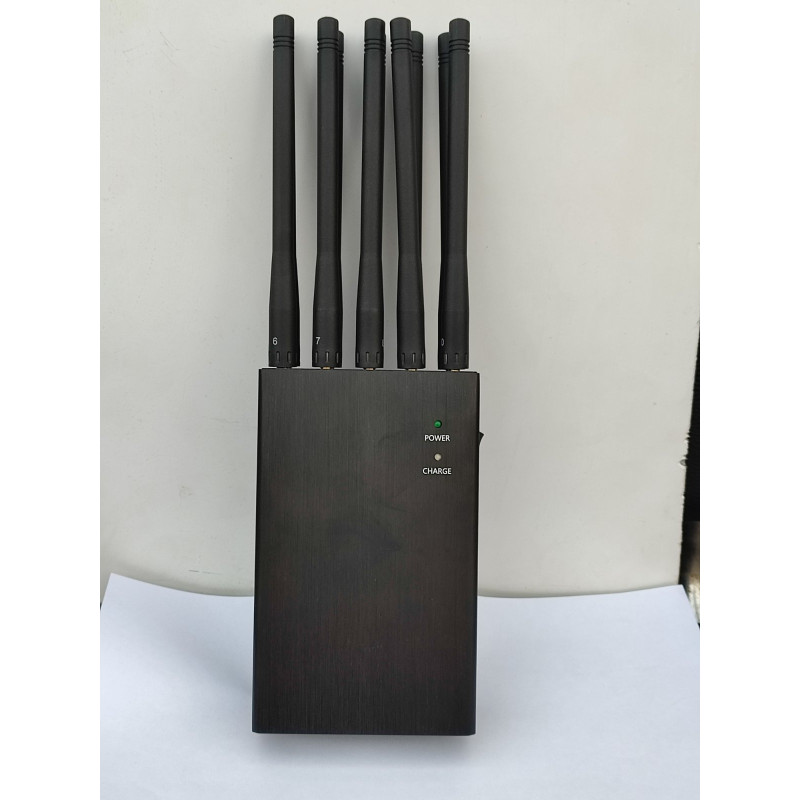 Портативна глушилка стільникового зв'язку "Хижак про 10Вт" GSM,GPS 4G, 3G, 5.8G, DCS, Wi-Fi, GPS L1/L2/L3/L4/L5