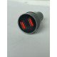 Авто-зарядка з 2 USB портами – адаптер для прикурювача (5V 3.1A)