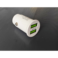 Авто-зарядка з 2 USB портами – адаптер для прикурювача (5V 3.1A)