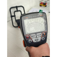 Складаний металошукач TX-640 з водонепроникною котушкою 11″ та LCD-дисплеєм