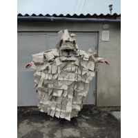 Пончо Кикимора антитепловизионное – маскировочный плащ с 3D камуфляжем