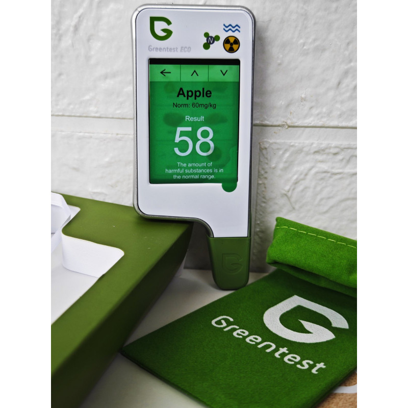 Екотестер Greentest ECO 6T – нітрат-тестер, дозиметр та вимірювач жорсткості води 3-в-1