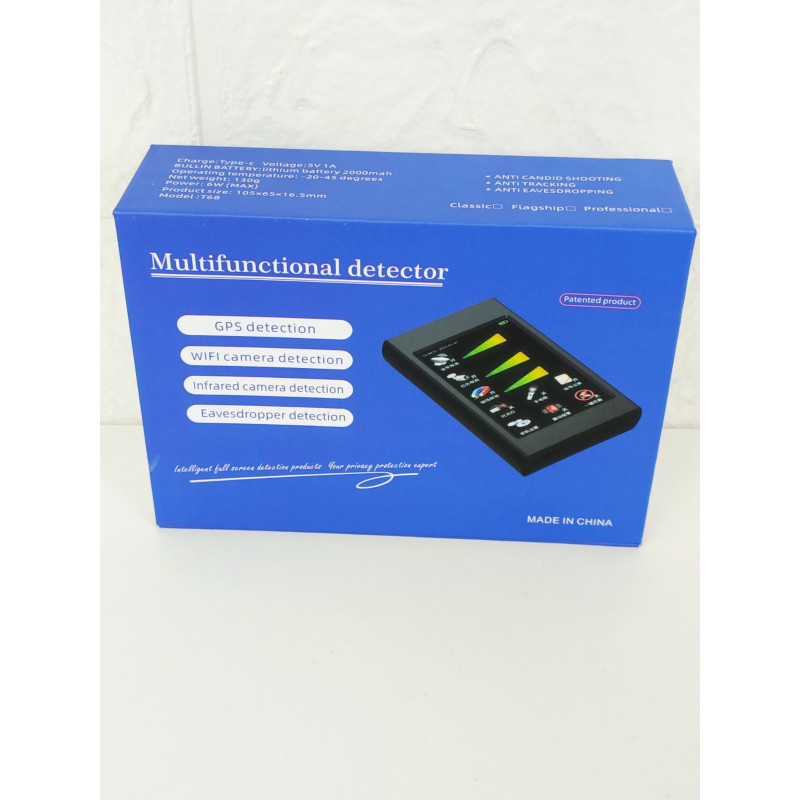 T68 Smart Detector 2025: Ваш персональний цифровий щит із сенсорним екраном! 