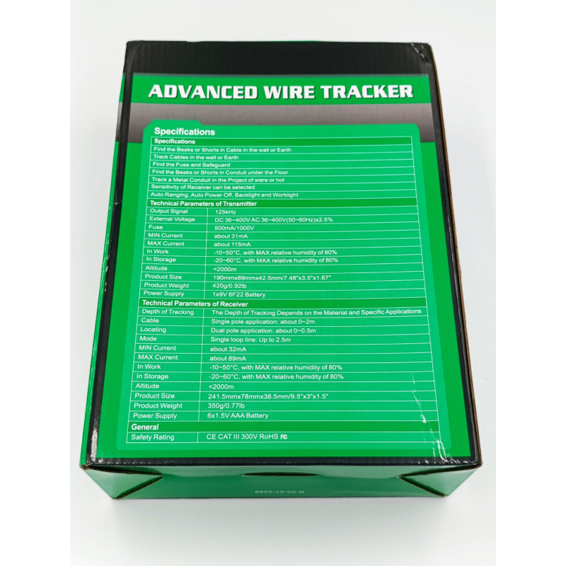 Advanced Wire Tracker MS6818: Професійний локатор комунікацій та прихованої проводки
