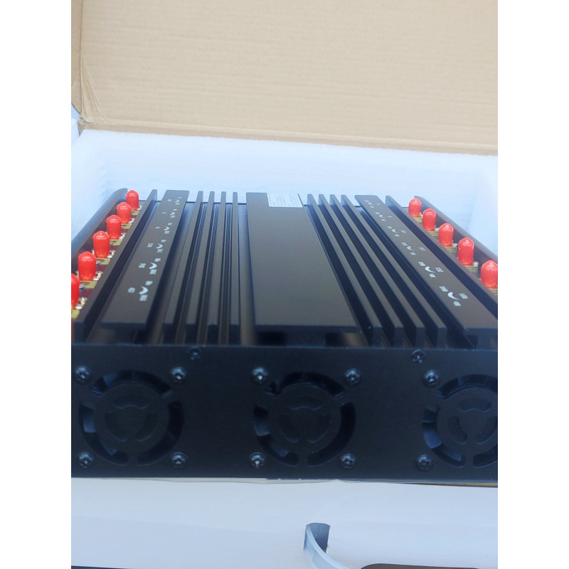 Мощный стационарный глушитель для сигналов CDMA, GSM, DCS, PCS, GPS, LOJACK, VHF, UHF, WiFi, 3G и 4G