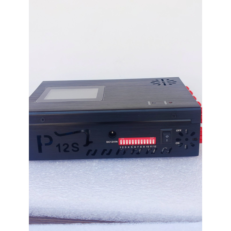 Потужний портативний блокувальник сигналів на 12 антен CDMA, GSM, DCS, 2G, 3G, 4G, WIFI, GPS, Beidou, 5G, 5.2G, 5.8G, VHF, UHF