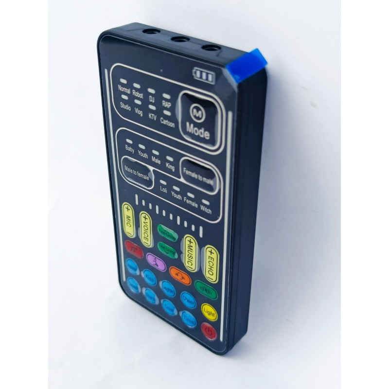 I9 Sound Changer багатофункціональна звукова карта для зміни голосу, портативний voice changer для стрімів та запису