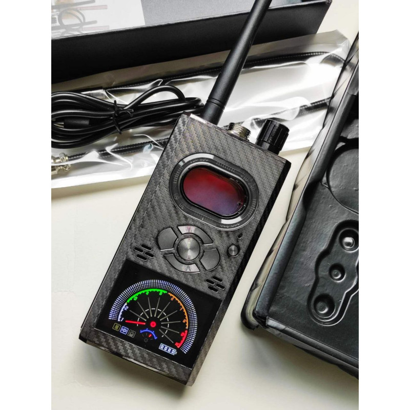 Детектор жучків GPS трекерів та прихованих відеокамер К99/Мультифункціональний детектор-антижучок K99 3 в 1