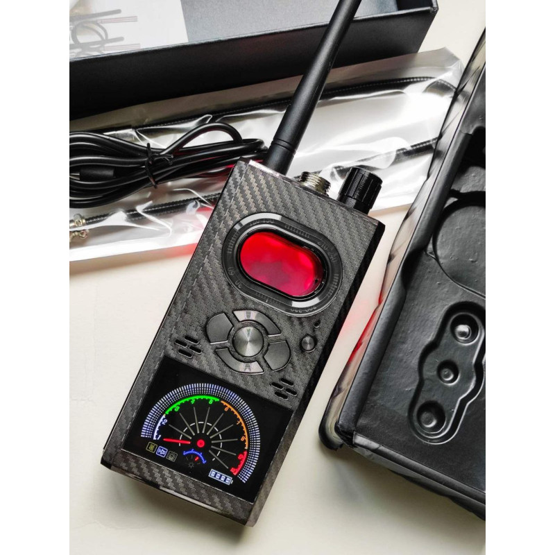 Детектор жучків GPS трекерів та прихованих відеокамер К99/Мультифункціональний детектор-антижучок K99 3 в 1