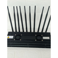 Стаціонарна глушилка сигналів (CDMA/GSM/DCS/PHS/3G/4G/5G/5,8G/2,4G/WIFI/VHF/UHF/GPS/Beidou) з 10 каналами