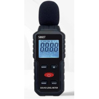 S8607 цифровий шумомір децибелметр портативний вимірювач рівня звуку 30–130 дБ