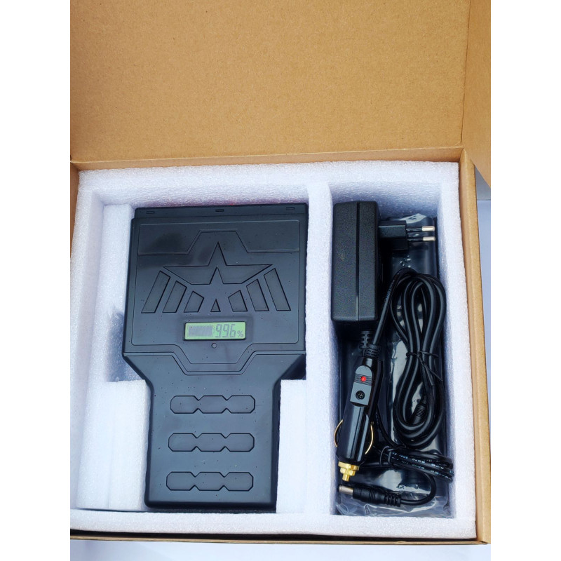 Мультичастотна глушилка сигналів мобільного зв'язку (GPS, Wi-Fi, GSM, 5G, VHF, LOJACK, RC) потужністю 18 Вт