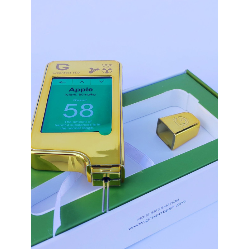 Екотестер Greentest ECO 6T GOLD – нітрат-тестер, дозиметр та тестер жорсткості води
