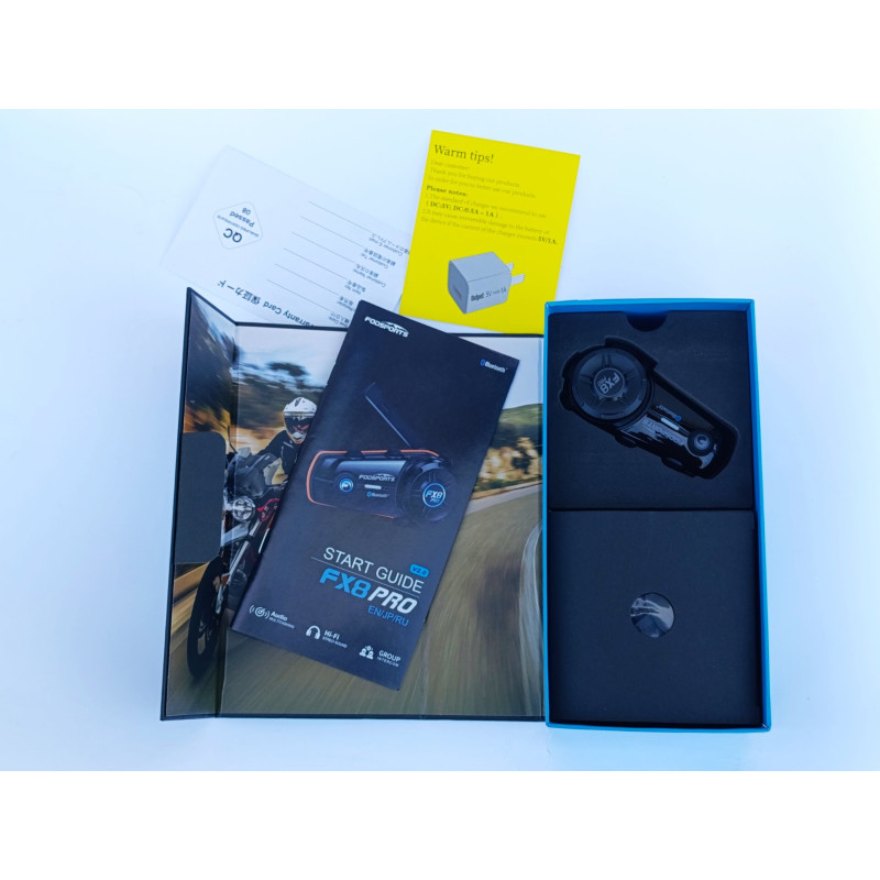 Fodsports FX8 Pro: Професійний інтерком з подвійним Bluetooth-чипом та зв'язком на 8 пілотів