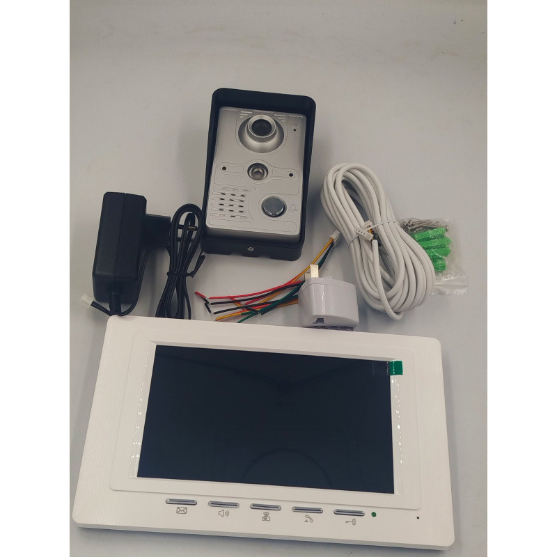 Відеодомофон з 7-дюймовим кольоровим LCD-екраном: Ваш спокій та безпека 24/7
