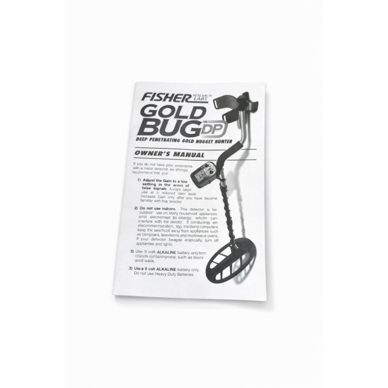 Металошукач Fisher Gold Bug Pro 19 кГц (копія) з DD котушкою + снайперська котушка